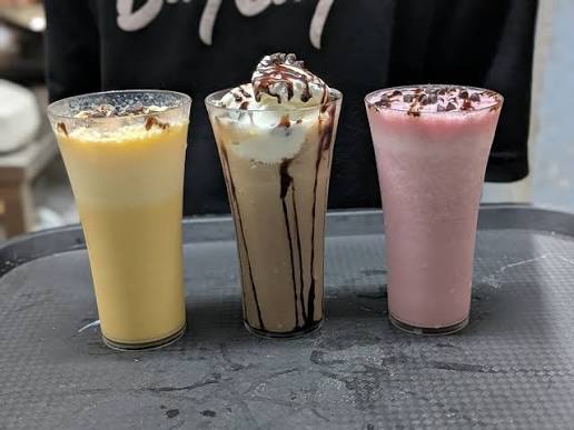 Cold Coffee/Strawberry/Mango Shake