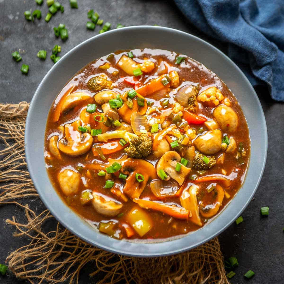 Assorted Vegetable in Hot Garlic Sauce