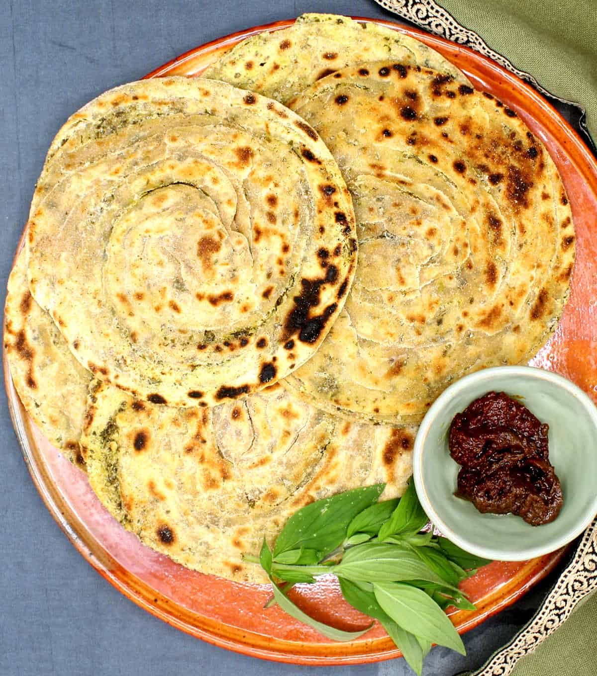 Pudina Paratha