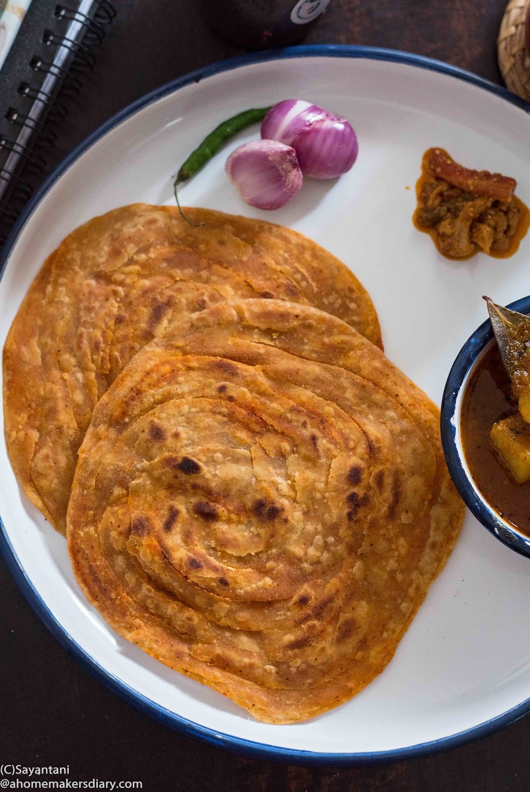 Laal Mirch Paratha
