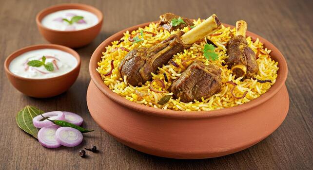 Dum Mutton Biryani