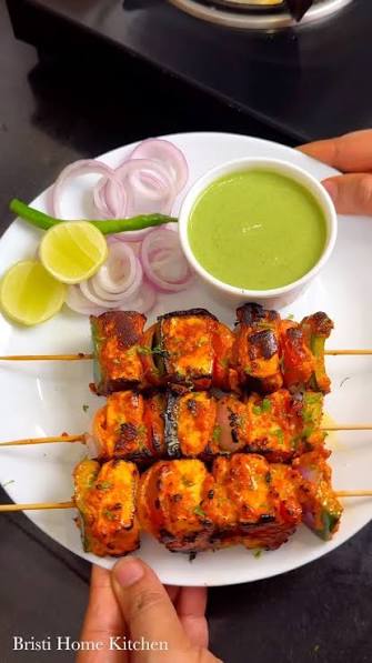 Paneer Tikka (Haryali/Malai/Sashlik)