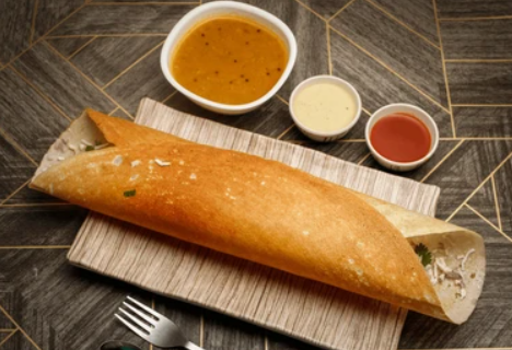 Paneer Noodle Dosa