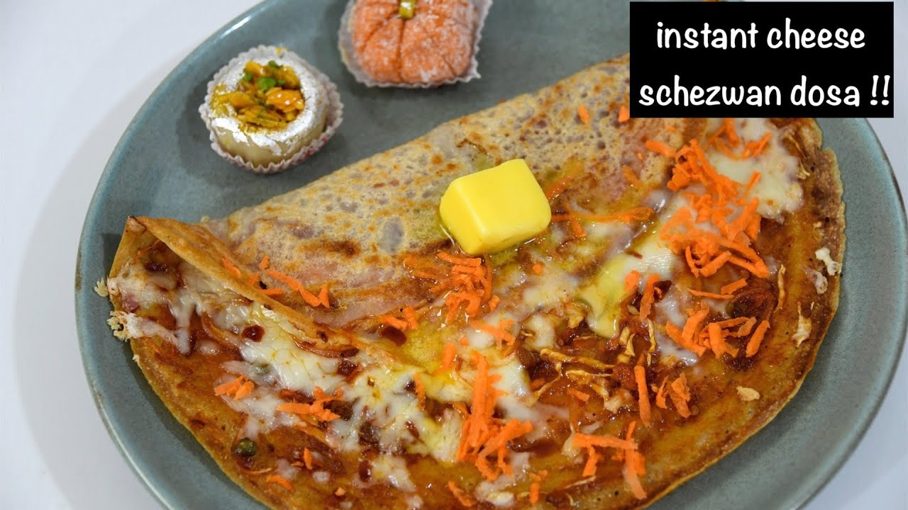 Cheese Schezwan Mashala Dosa